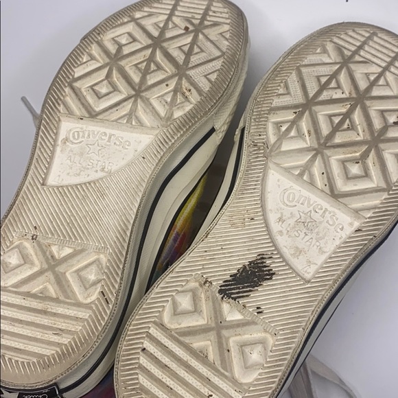 👟CONVERSE MARA HOFFMAN Rainbow Hi Top Sneakers👟 - Picture 8 of 8